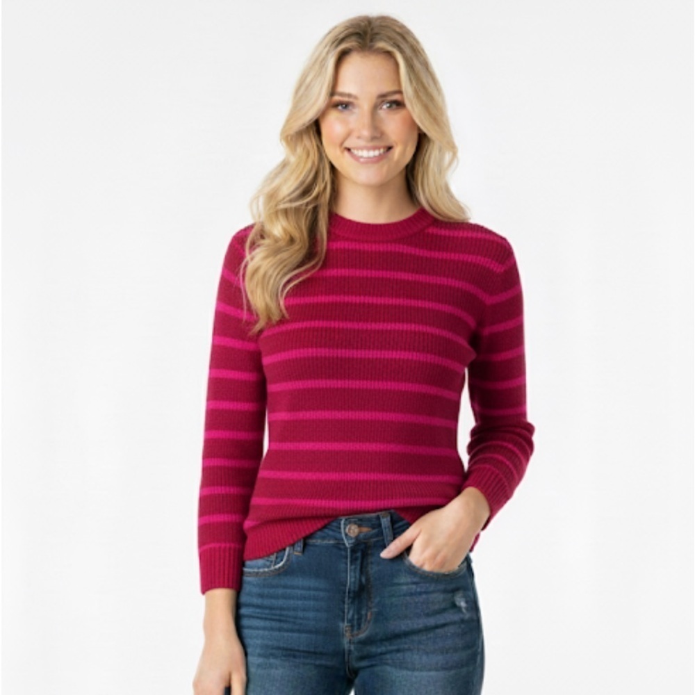 Banana Republic knit sweater silk cashmere blend fabric size small